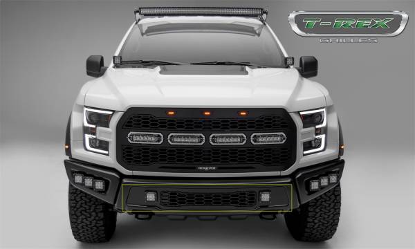 T-Rex Grilles - T-Rex Grilles 6525661 Revolver Series Bumper Grille Overlay