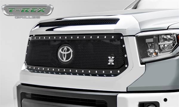 T-Rex Grilles - T-Rex Grilles 6719661 X-Metal Series Studded Main Grille Insert