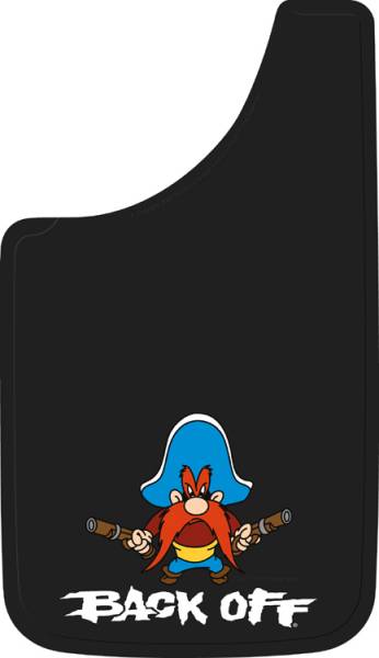 Plasticolor - Plasticolor 000502R01 Yosemite Sam Mud Flaps Pair 11" x 19"