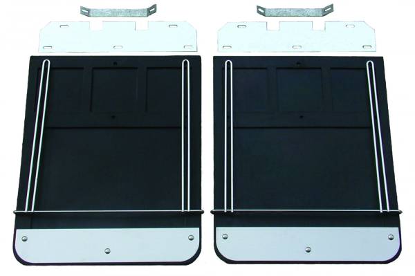 GO Industries - Go Industries 726SET Dually Mud Flaps Ford F350 1973-1998