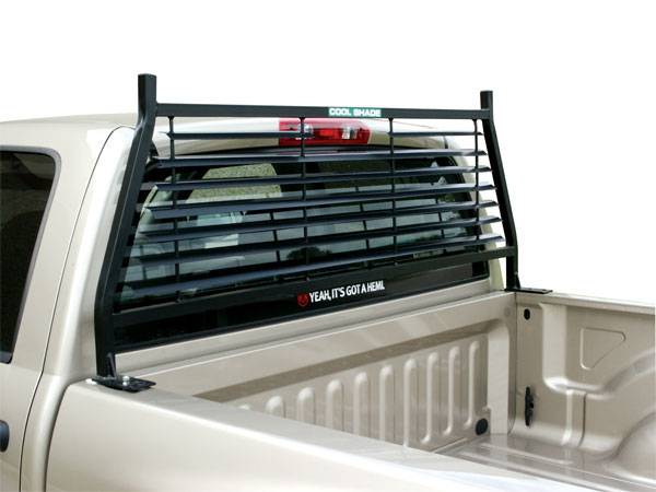 GO Industries - Go Industries 52636B Black Painted Headache Rack Ford F-150 Except Heritage 2004-2010