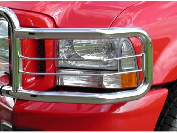 GO Industries - Go Industries 77108 Chrome Big Tex Headlight Guard Toyota Tundra 2007-2013