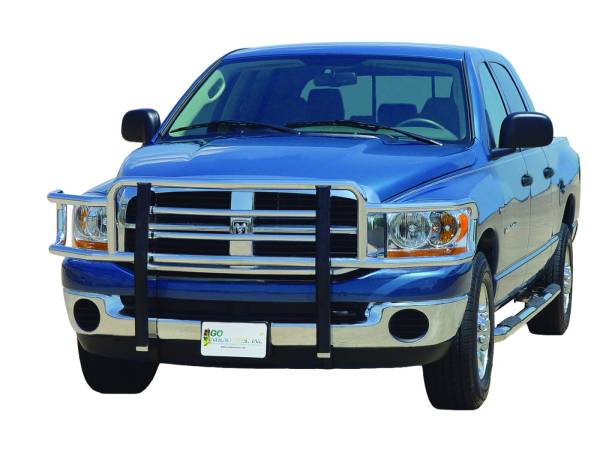 GO Industries - Go Industries 77666 Chrome Big Tex Grille Guard Dodge Ram 1500 Sport Model 2009-2012