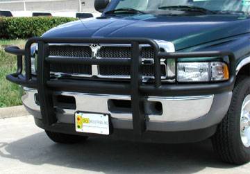 GO Industries - Go Industries 77666B Black Big Tex Grille Guard Dodge Ram 1500 Sport Model 2009-2012