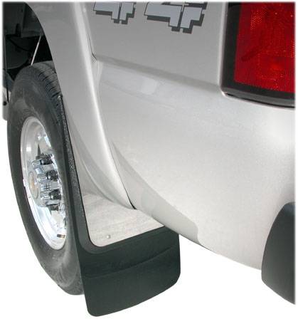 Luverne - Luverne 500423 Contoured Stainless Steel Truck Mud Flaps Ford LD 2004-2012 Rear 12" x 23"