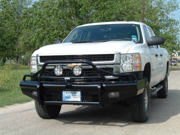 Ranch Hand - Ranch Hand BTG085BLR Sport Front Bumper Bullnose (15K Winch Ready) GMC 2500HD/3500HD (2007-2010)