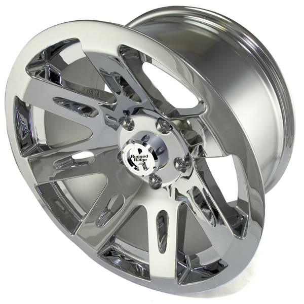 Rugged Ridge - Rugged Ridge 15301.20 Aluminum Wheel 17X9 Jeep Wrangler JK 2007-2010 Polished Chrome 12MM Offset 5 On 5