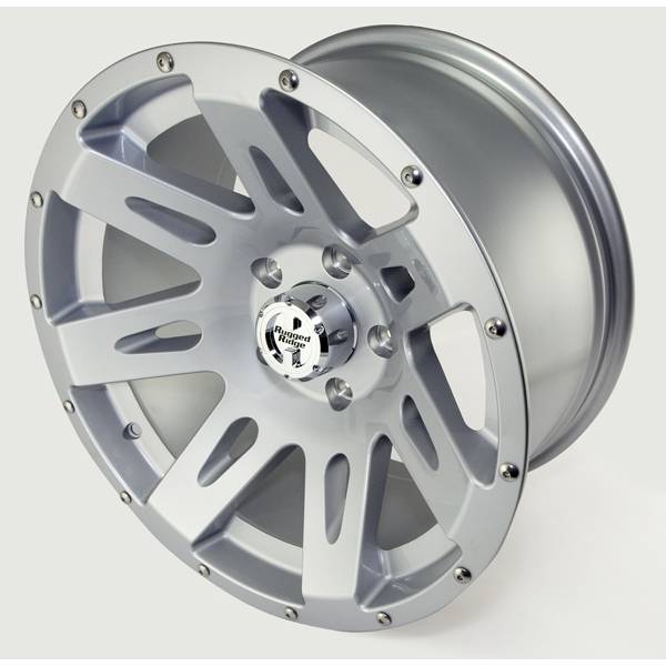 Rugged Ridge - Rugged Ridge 15301.40 Aluminum Wheel 17X9 Jeep Wrangler JK 2007-2010 Silver 12MM Offset 5 On 5