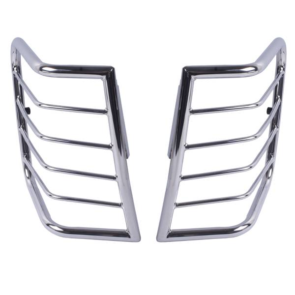 Rugged Ridge - Rugged Ridge 11103.20 Tail Light Guards Stainless Steel WJ 1999-2004 Pair