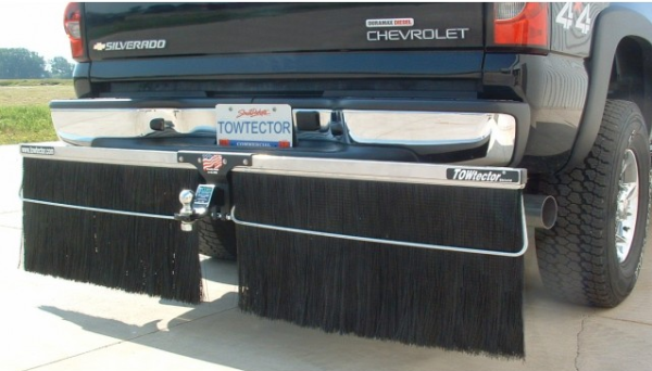 Towtector - Towtector 17822-AL Aluminum Brush System 78" Wide x 22" Height