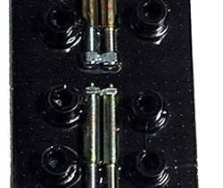 Daystar - Daystar KJ02028BK Greaseable Bolt & Bushihg Kit Front or Rear Spring Bushings Only Stock Springs 1987-1996 Jeep YJ Wrangler 4WD