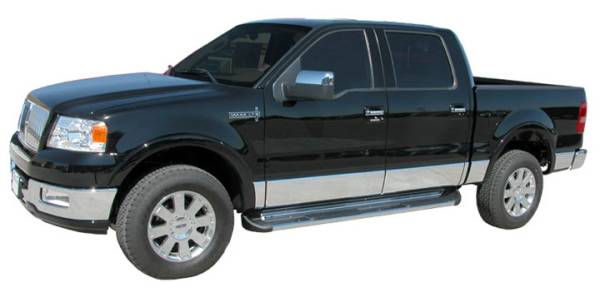 Luverne - Luverne 480423 Stainless Steel Running Boards Ford F150 Super Crew 2004-2008