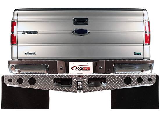 Rockstar Hitch Mud Flaps - Rockstar Hitch Mud Flaps A1010022 Diamond Tread Ford F250 2004-2013