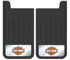 Plasticolor - Plasticolor 000600R01 Davidson Mud Flaps 12 x 23 Pair
