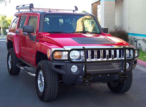 Steelcraft - Steelcraft 50280OE OEM Style Black Grille Guard Hummer H3/H3T 2006-2011