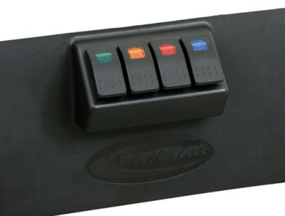 Daystar KJ71040BK Lower switch panel 2007-2013 Jeep JK Wrangler