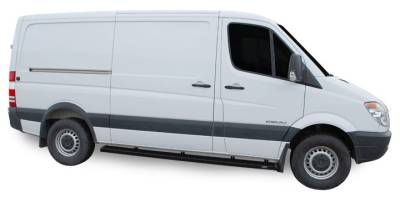 Luverne 400745/415098 Bracket Kit + Grip Step Pair Long/Long Sprinter 2007-2015