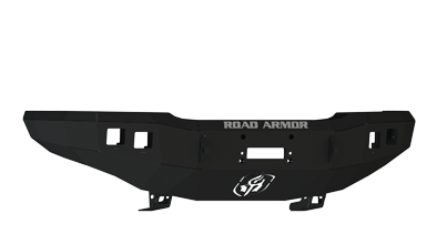 Road Armor 33700B Front Stealth Winch Bumper with Square Light Holes Chevy Silverado 2500HD/3500 2003-2006