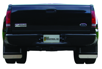 Go Industries S70731SET Dually Mud Flaps Ford F350 2011-2016