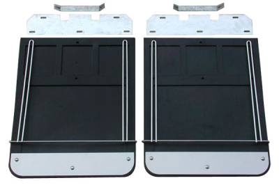 Go Industries 70731SET Dually Mud Flaps Ford F350 2011-2016