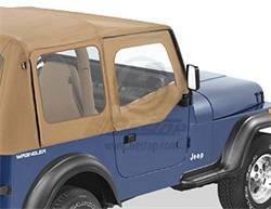 Bestop 53120-37 Upper Fabric Door Skins Replacement