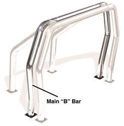 Go Rhino 98002C Rhino Bed Bars Rear Main B Bar