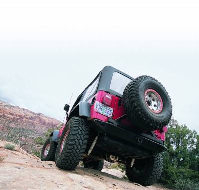 Warn 61860 Rock Crawler Rear Bumper