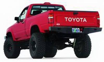 Warn 68490 Rock Crawler Rear Bumper Toyota Pickup 1989-1995