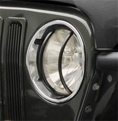 Smittybilt 5692 Euro Headlight Guard
