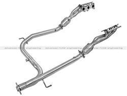 aFe Power 48-46003-YC Twisted Steel Header/Y-Pipe