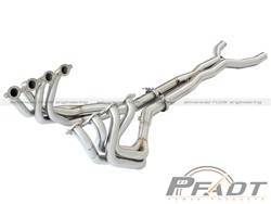 aFe Power 48-34112-YN PFADT Series Tri-Y Header And Race Series X-Pipe