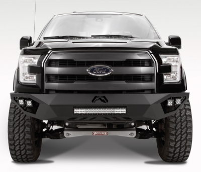 Fab Fours - Fab Fours FF15-D3251-1 Vengeance Front Bumper No Guard Ford F150 2015-2017 - Image 1