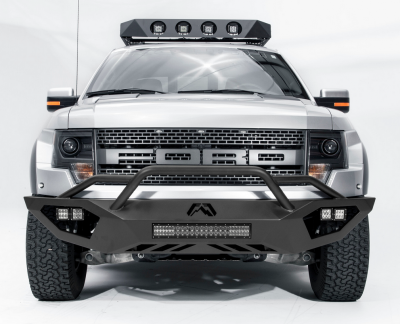 Fab Fours - Fab Fours FF10-D1962-1 Vengeance Front Bumper with Pre-Runner Ford Raptor 2010-2014 - Image 1