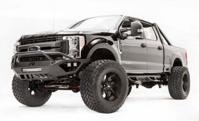 Fab Fours - Fab Fours FS17-V4152-1 Vengeance Front Bumper with Pre-Runner Ford F250/F350 2017-2018 - Image 3