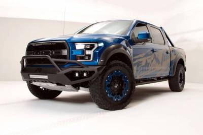 Fab Fours - Fab Fours FF17-D4352-1 Vengeance Front Bumper with Pre-Runner Ford Raptor 2017-2018 - Image 1