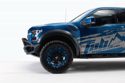 Fab Fours - Fab Fours FF17-D4352-1 Vengeance Front Bumper with Pre-Runner Ford Raptor 2017-2018 - Image 2