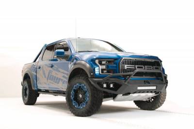 Fab Fours - Fab Fours FF17-D4352-1 Vengeance Front Bumper with Pre-Runner Ford Raptor 2017-2018 - Image 3