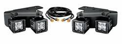 KC HiLites 341 Ford Raptor LED Bumper Light System Spot Beam