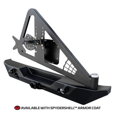 Poison Spyder - Poison Spyder 17-62-020T-P1 RockBrawler II Rear Bumper - Image 4