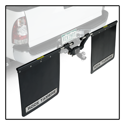 Rock Tamers - Rock Tamers 00108 Adjustable Mud Flap System for 2" Receiver - Image 6
