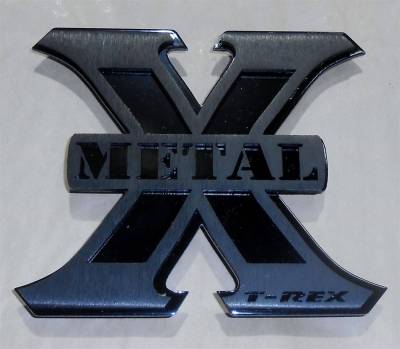 T-Rex Grilles 6710016 X-Metal Series Logo Badge