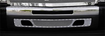T-Rex Grilles 6721100 X-Metal Series Studded Bumper Grille Insert