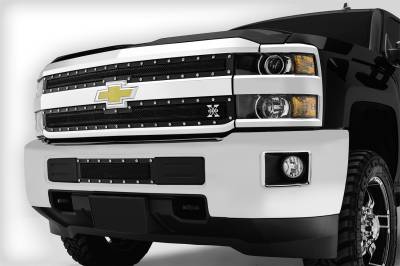 T-Rex Grilles 6711221 X-Metal Series Studded Mesh Grille Overlay