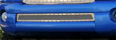 T-Rex Grilles 6728950 X-Metal Series Studded Bumper Grille Insert