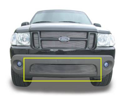 T-Rex Grilles 25653 Billet Series Bumper Grille Insert