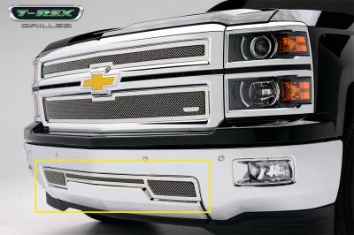 T-Rex Grilles - T-Rex Grilles 55117 Upper Class Series Mesh Bumper Grille Overlay - Image 2