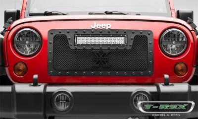 T-Rex Grilles - T-Rex Grilles 6314831-BR Stealth Torch Series LED Light Grille - Image 3