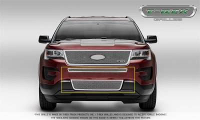 T-Rex Grilles - T-Rex Grilles 55664 Upper Class Series Mesh Bumper Grille Overlay - Image 2