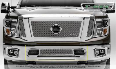 T-Rex Grilles 55785 Upper Class Series Mesh Bumper Grille Overlay
