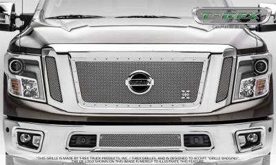 T-Rex Grilles - T-Rex Grilles 6717850 X-Metal Series Studded Mesh Grille - Image 4